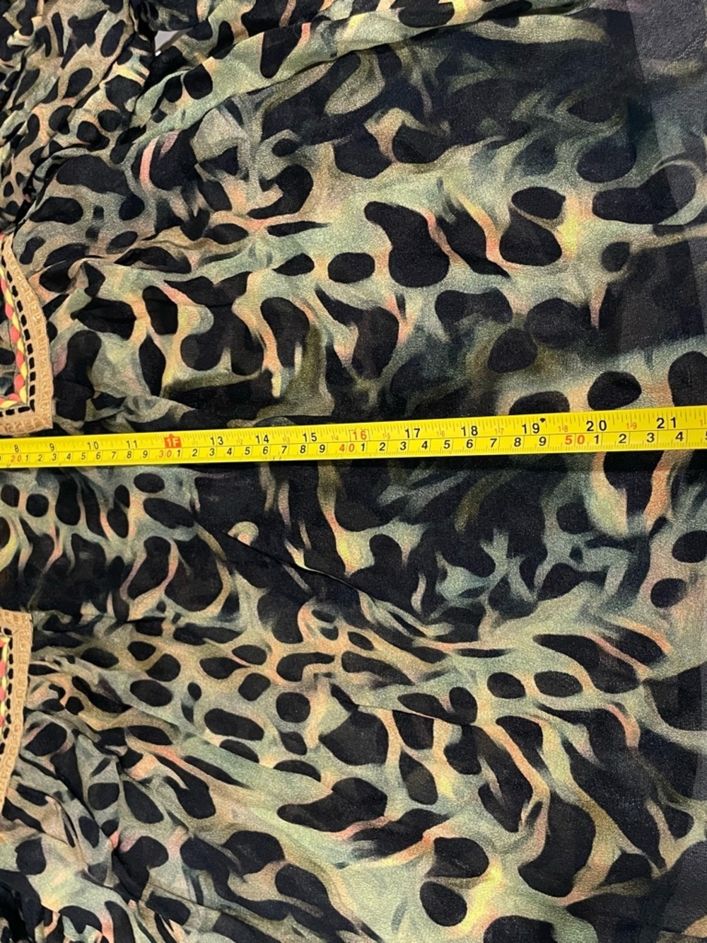 Anthropologie BI-nk London Joelle
Leopard Peasant Blouse Size Xs NWT - Picture 12 of 12